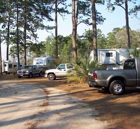 Parked Cars on the side road