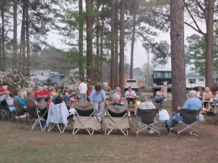 Group of people having a nice time